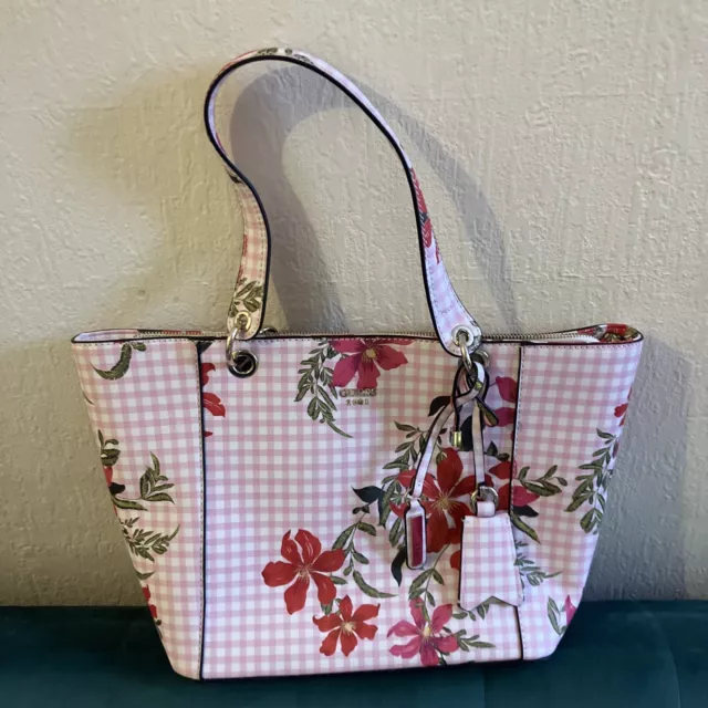 Guess kamryn floral 2024 tote